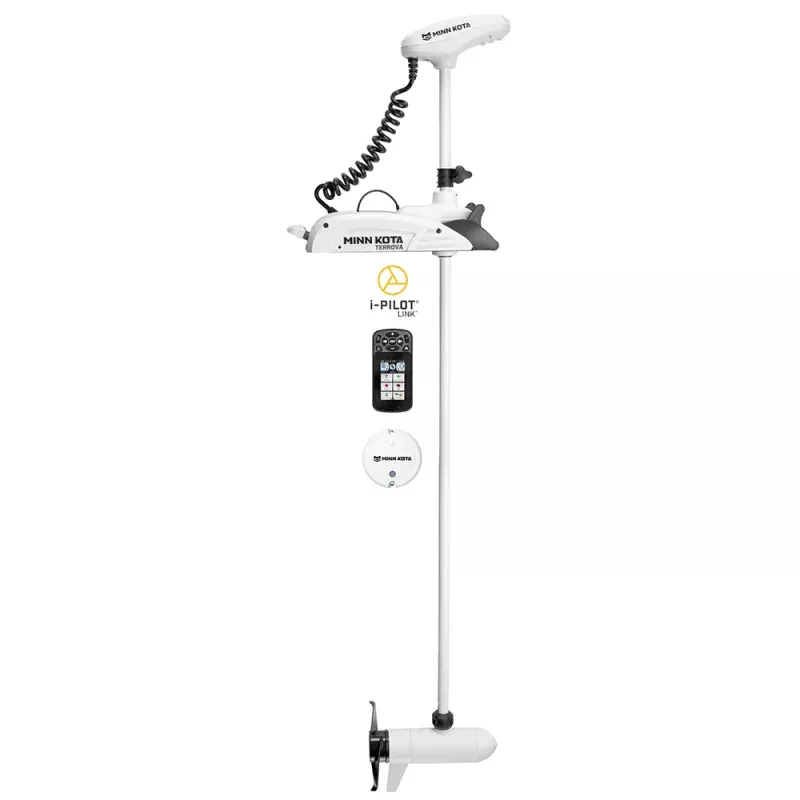 Minn Kota Riptide Terrova 80 Trolling Motor w/i-Pilot LinkBluetooth – 24V-80lb-72