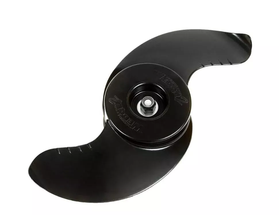 Minn Kota Wedge II Series MKP-33 RH Rotation 2-Blade Plastic Non-Thru Hub Exhaust Propeller for Pin Drive• 1865018