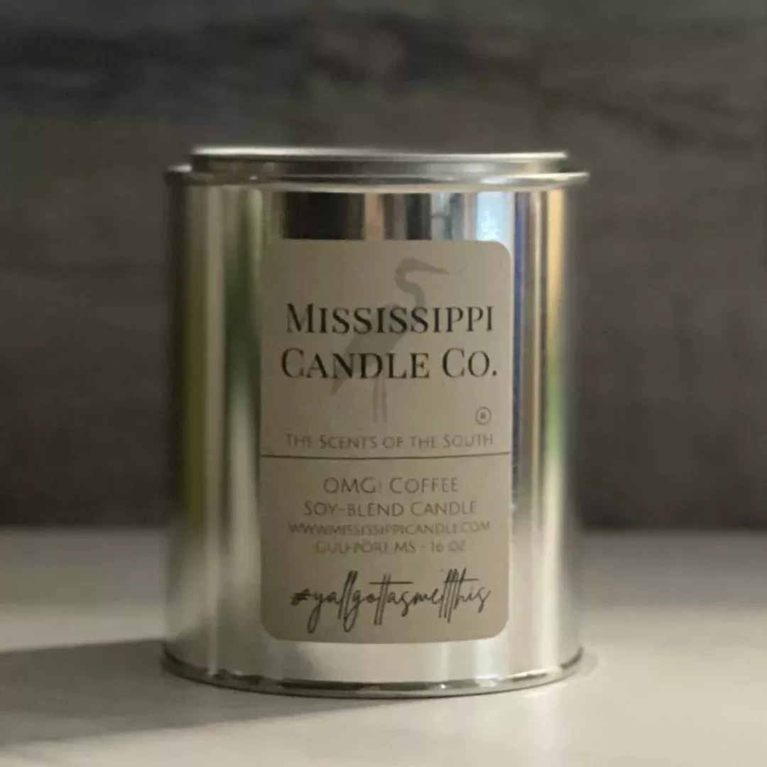 Mississippi Candle Company Omg! Coffee Tin Candle