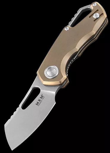 MKM Isonzo CLEAVER Titanium Folding Knife