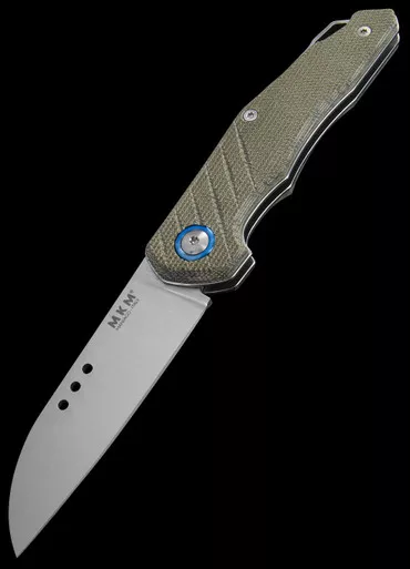 MKM Root Canvas Micarta Folding Knife