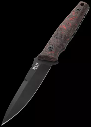 MKM TPF Red CF Fixed Blade