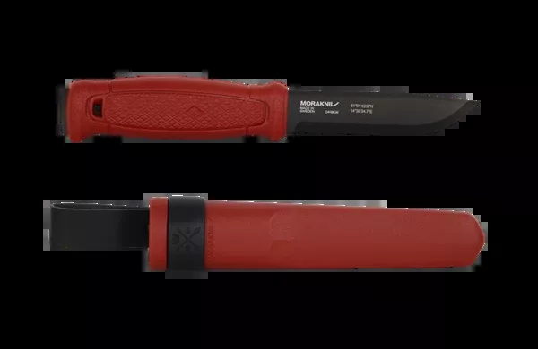 Mora Garberg Blackblade Dala Red Carbon with Simple Poly Sheath #14274