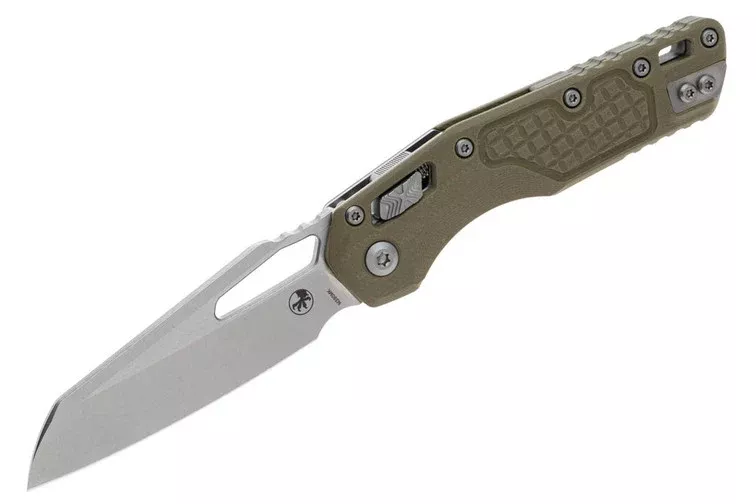 MSI S/EFrag G10 OD Green "Lawnman" Stonewash Folding Knife