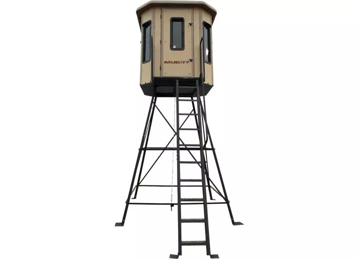 Muddy Bull Box Blind with Elite 10' Tower• MUD-BBB4000-10C