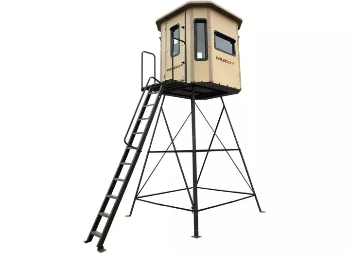 Muddy Bull XL Box Blind with Elite 10′ Tower• MUD-BBB5010