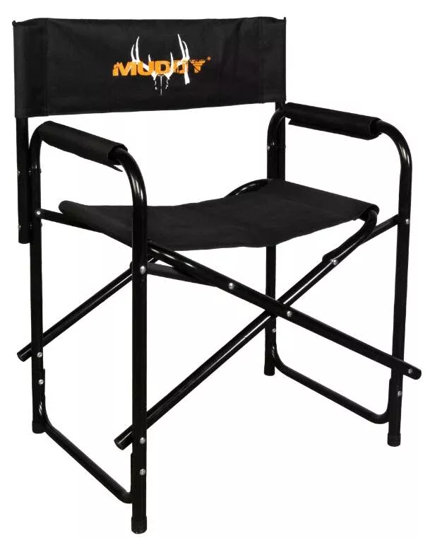 Muddy Director’s Chair, Black• MUD-DRC