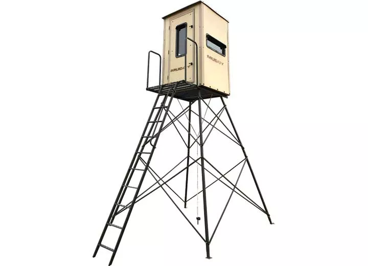 Muddy Gunner Box Blind with 10' Tower• MUD-BBB1010