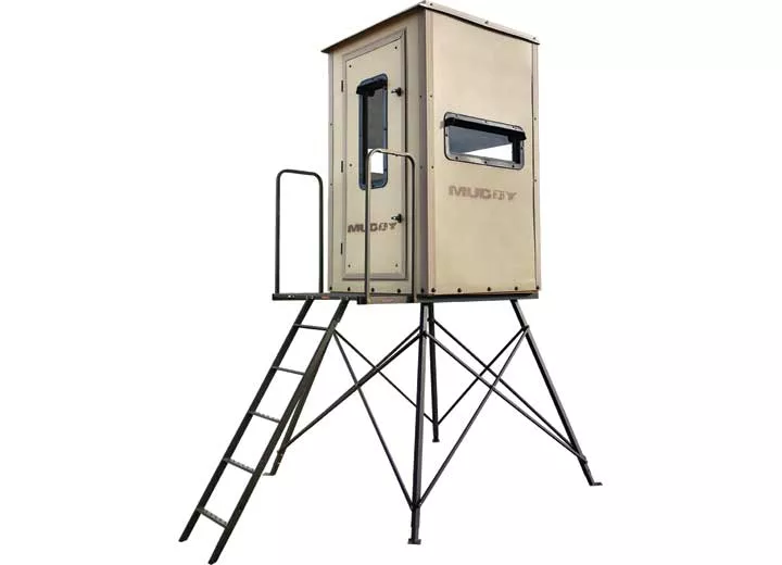 Muddy Gunner Box Blind with 5 ft. Tower• MUD-BBB1000-5C