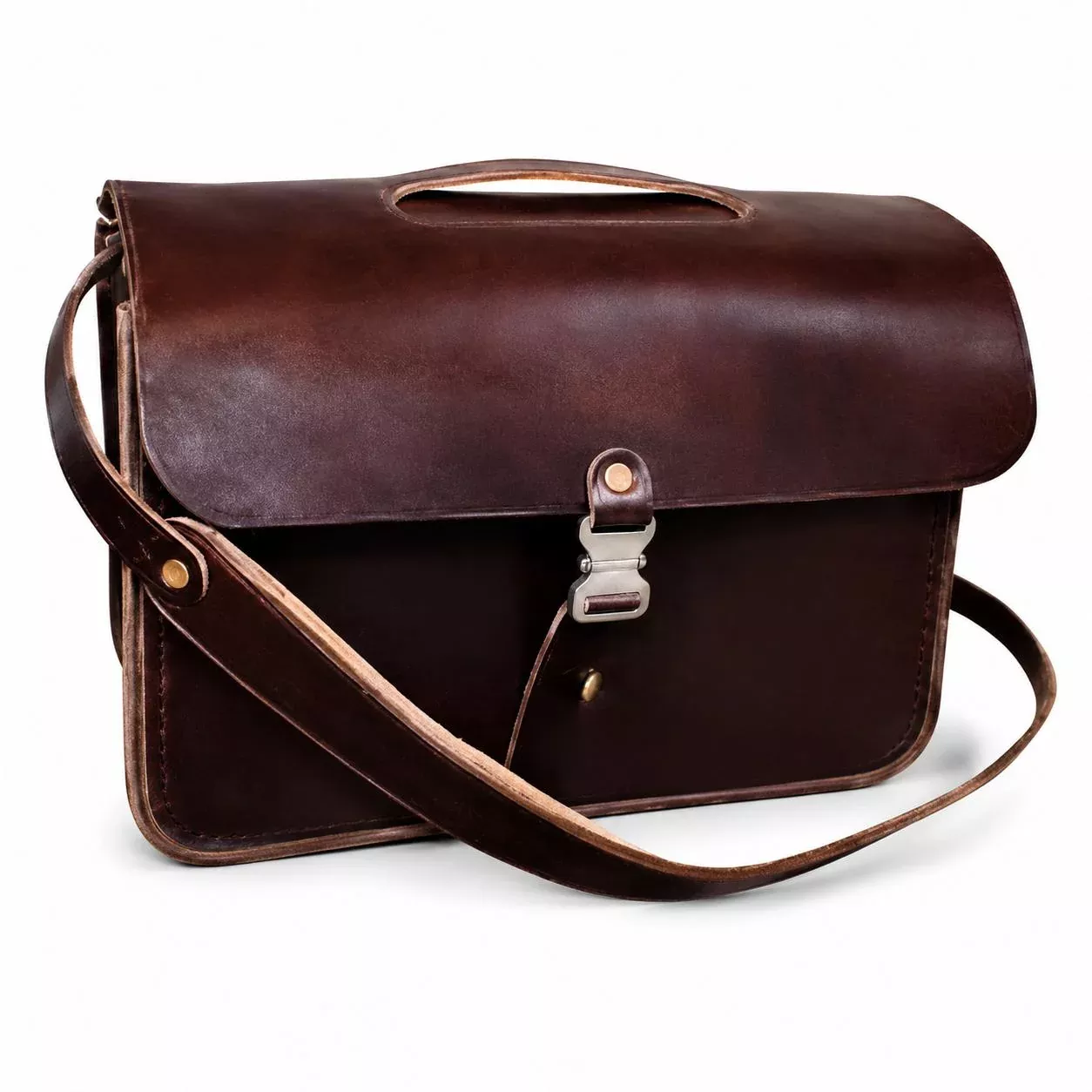 Mulholland Outfitters 14" Leather Sport Bag