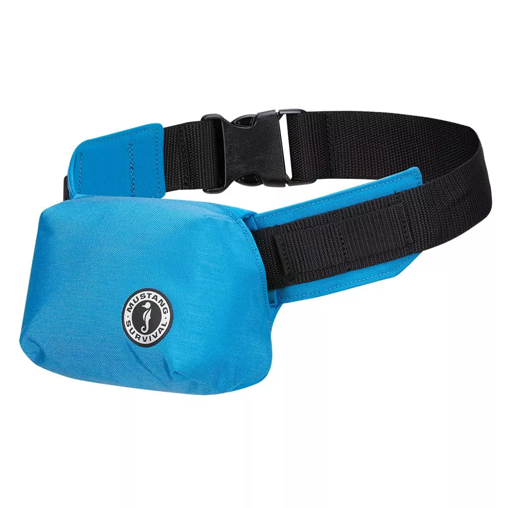 Mustang Minimalist Manual Inflatable Belt Pack - Azure Blue