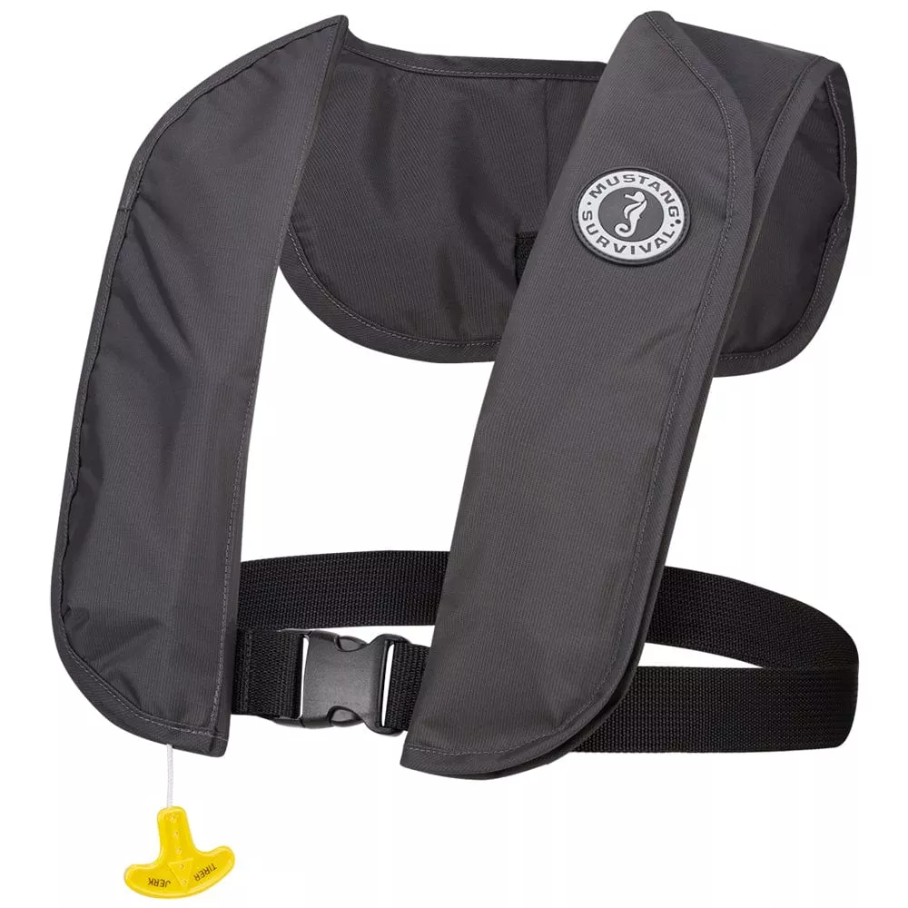 Mustang MIT 70 Automatic Inflatable PFD Automatic – Admiral Grey
