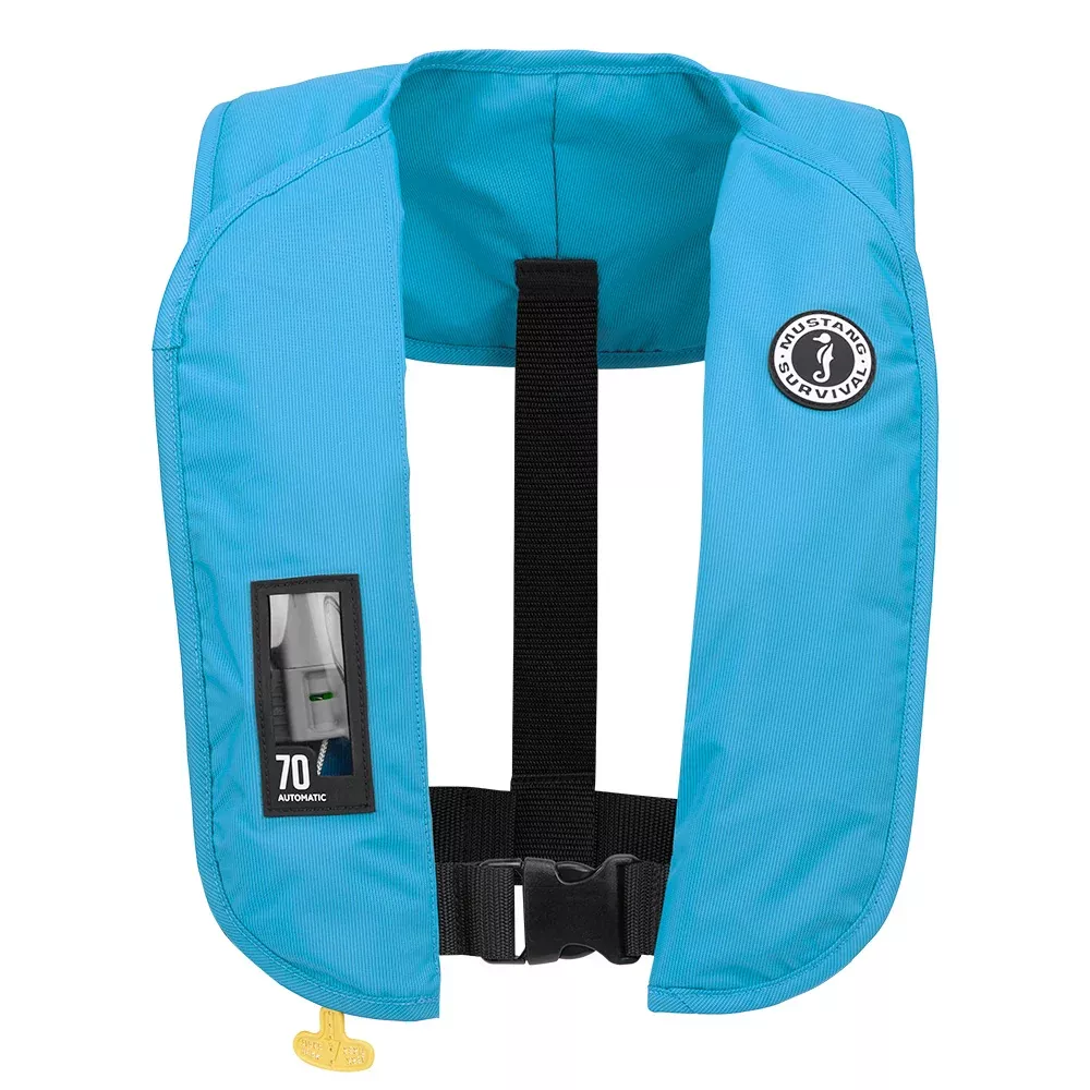 Mustang MIT 70 Automatic Inflatable PFD – Azure (Blue)