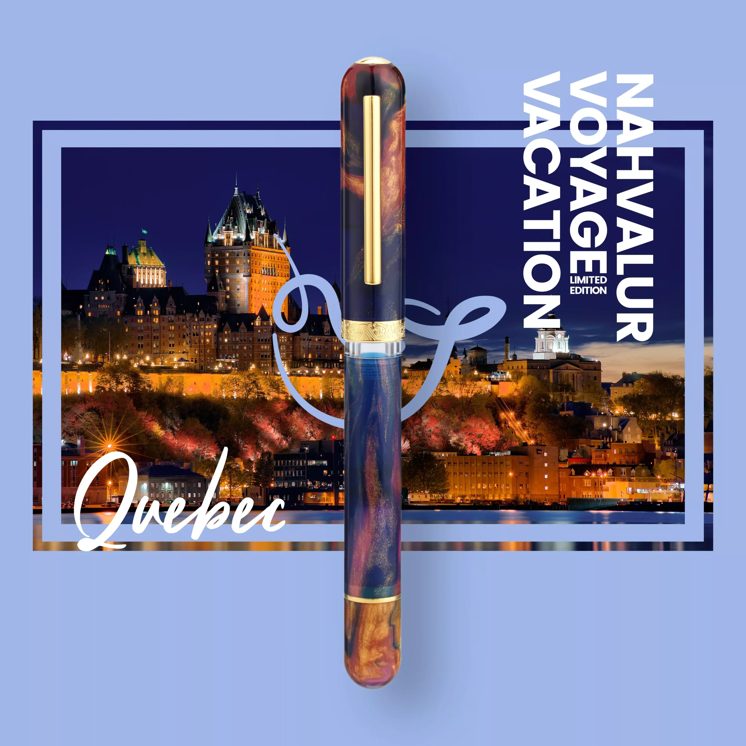 Nahvalur Voyage Quebec Fountain Pen Broad Nib