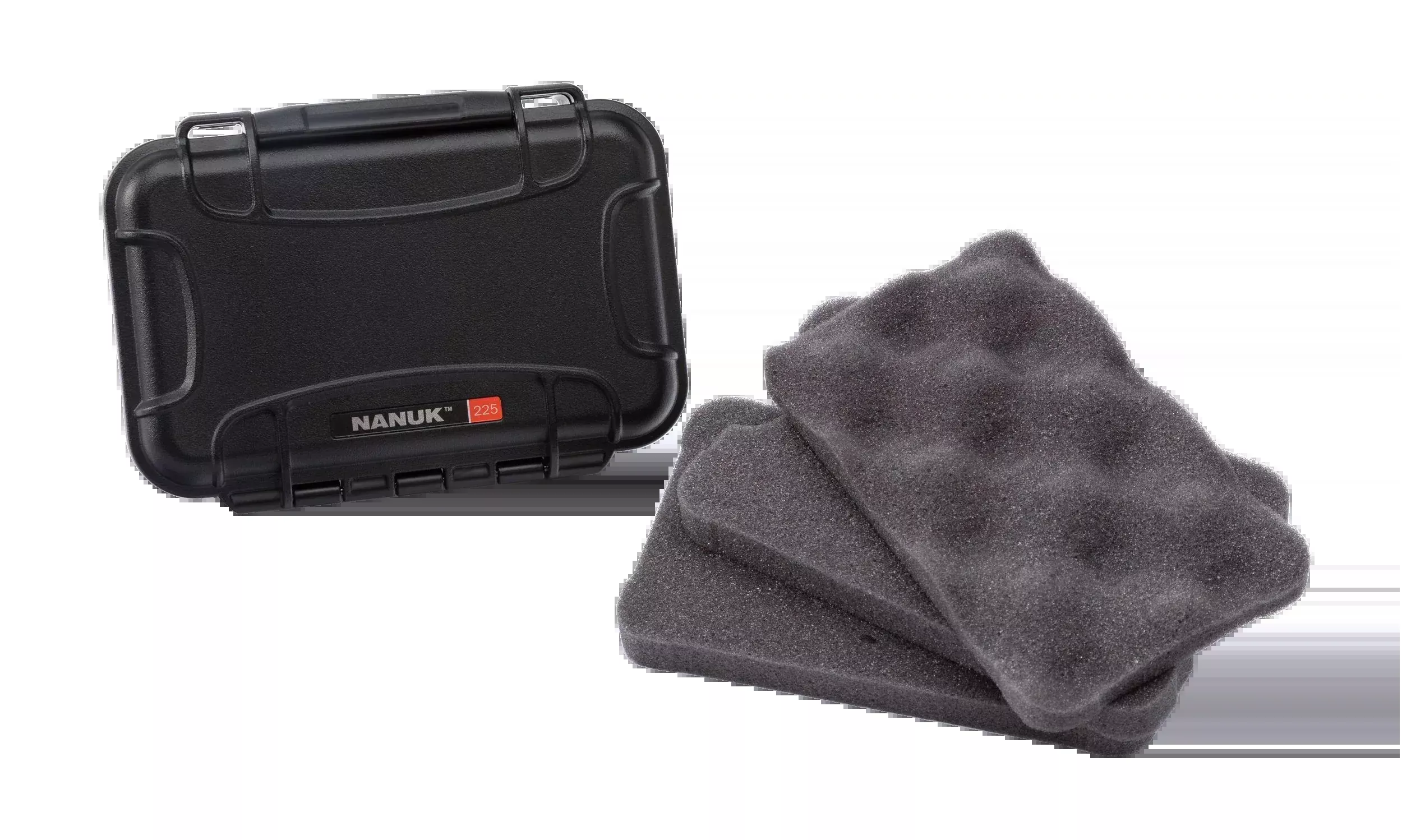 Nanuk 225 Broadhead Holder Case – Black ABS Shell, Protective Foam Insert, Weather-Resistant 225S080BK0B0C1539