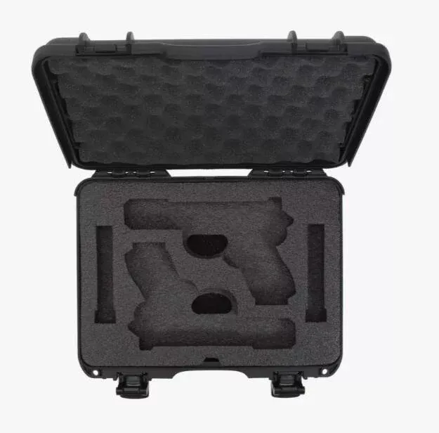 Nanuk 910 2 Up Gun Case for Glock, Black• 910-GLOCK1