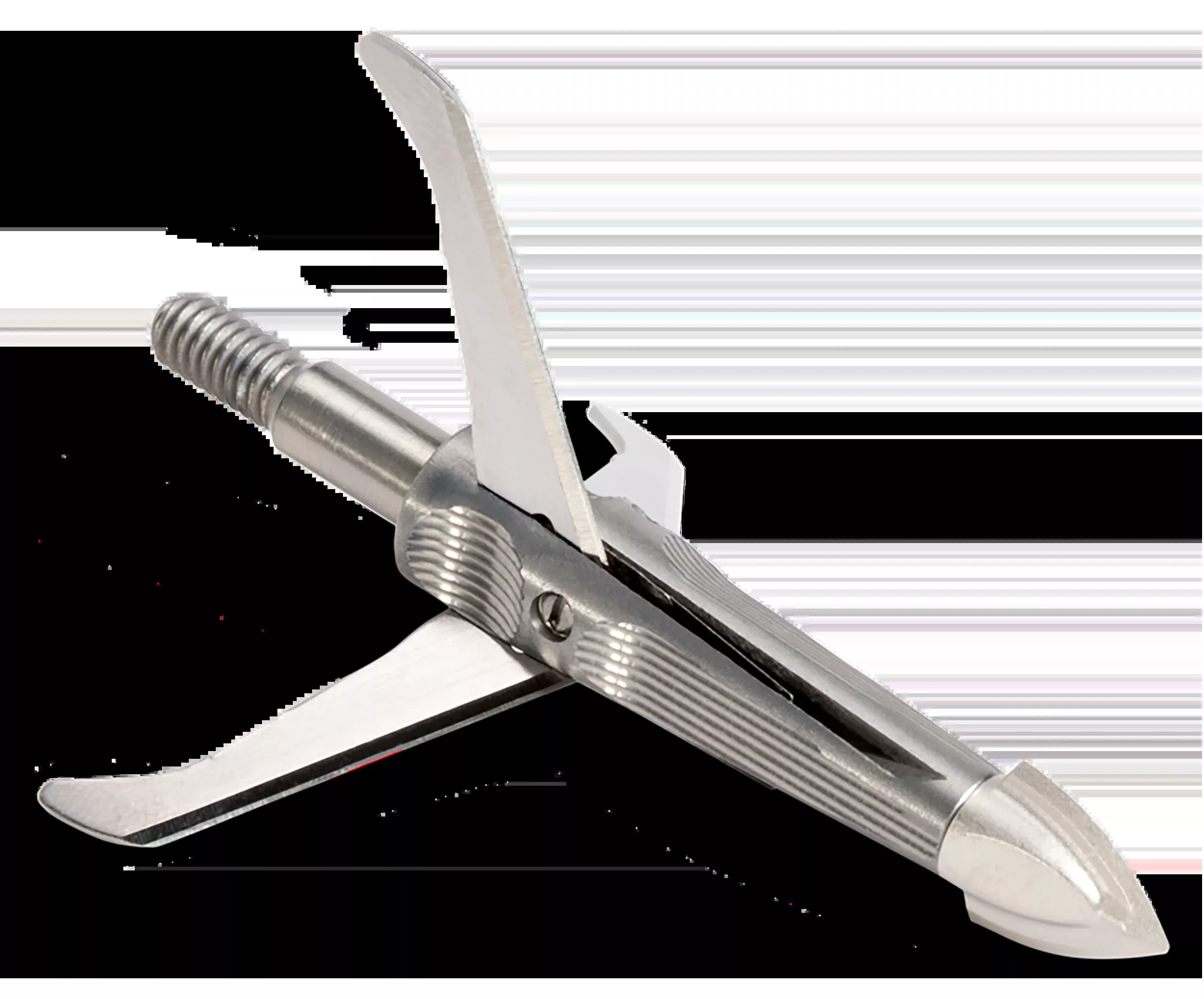 NAP Spitfire Maxx Mechanical Broadheads, Cut-on-Contact, 100 Grain, 3-Pack, Silver — NAP60665