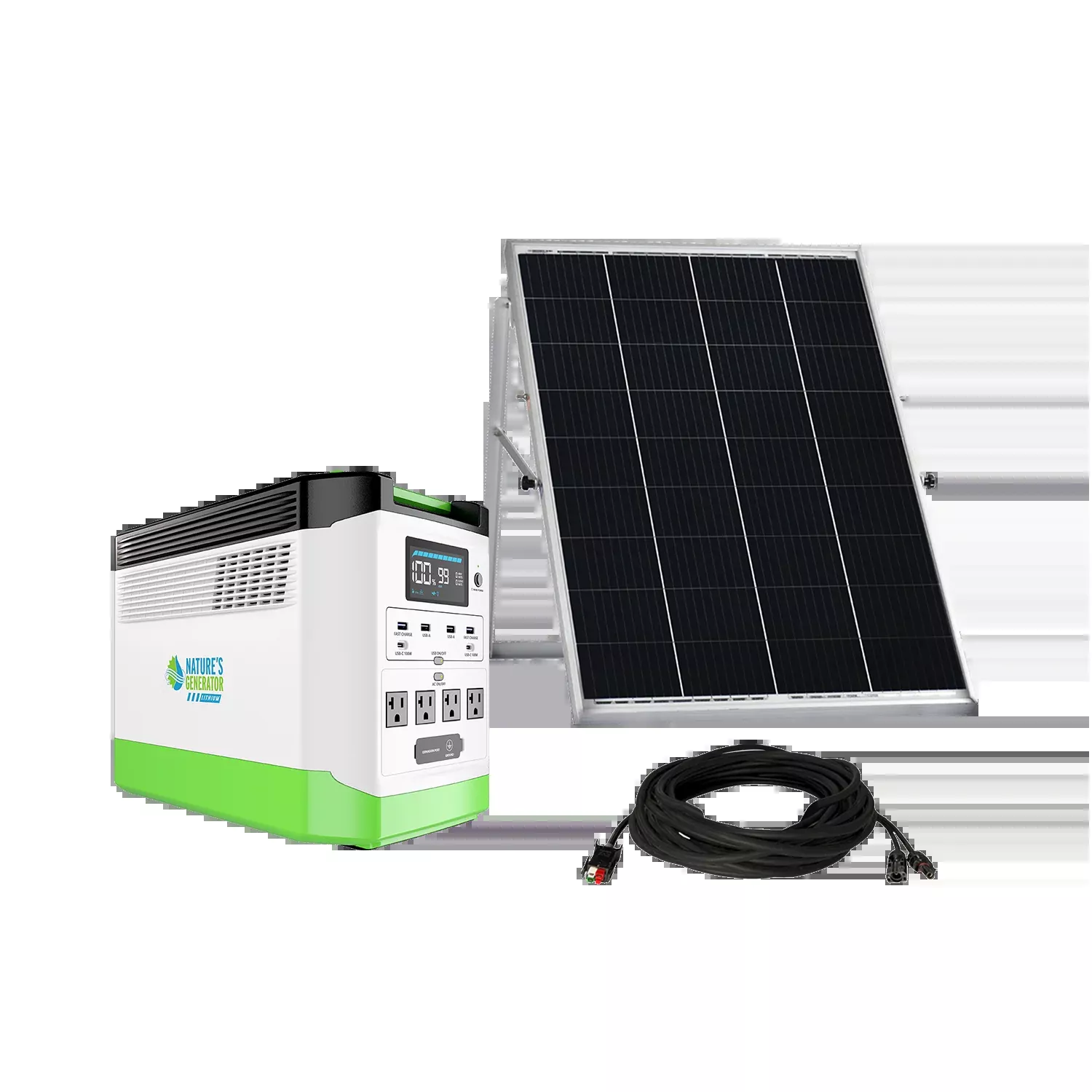 Nature's Generator L1800 Expandable Solar Generator