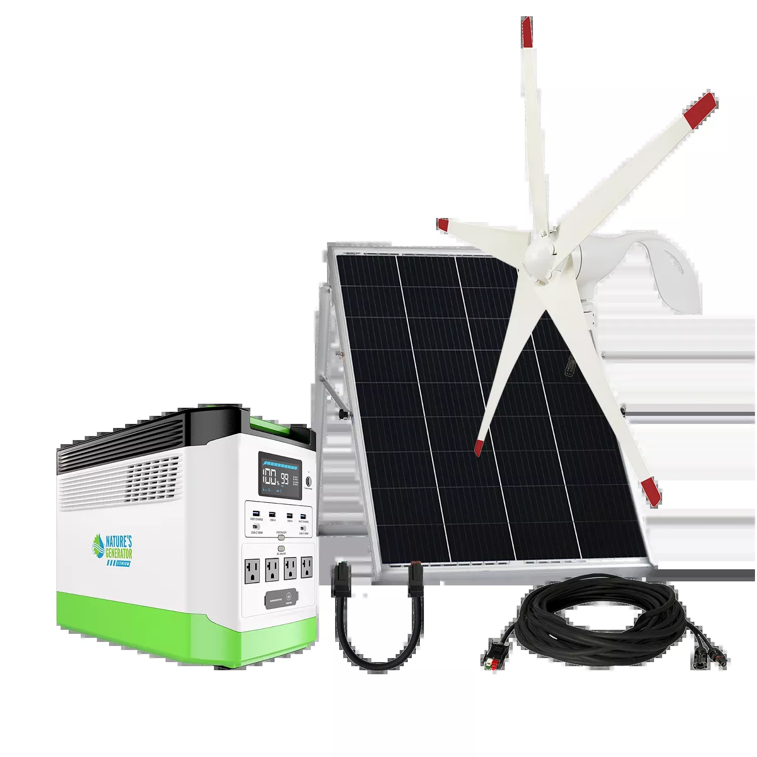 Nature's Generator L1800 Expandable Wind Generator