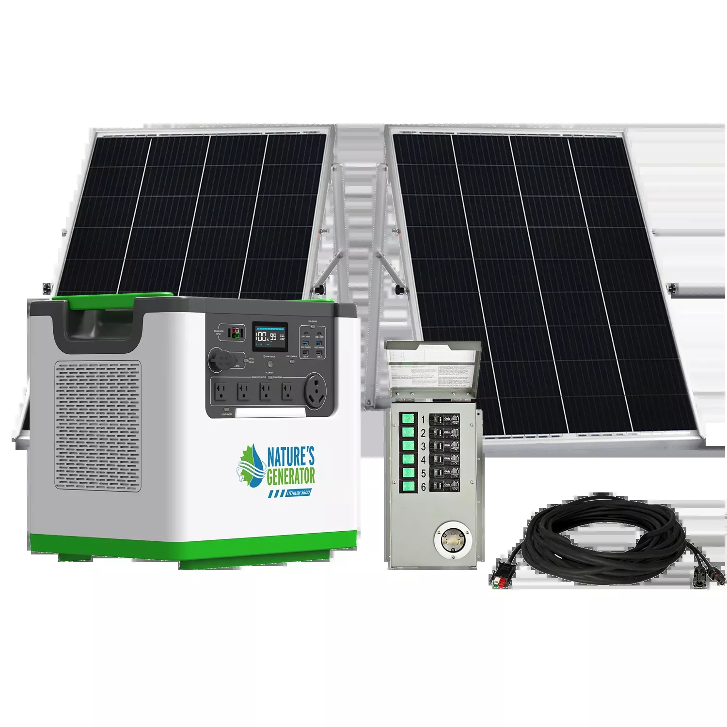 Nature's Generator L3600 Home Power Backup