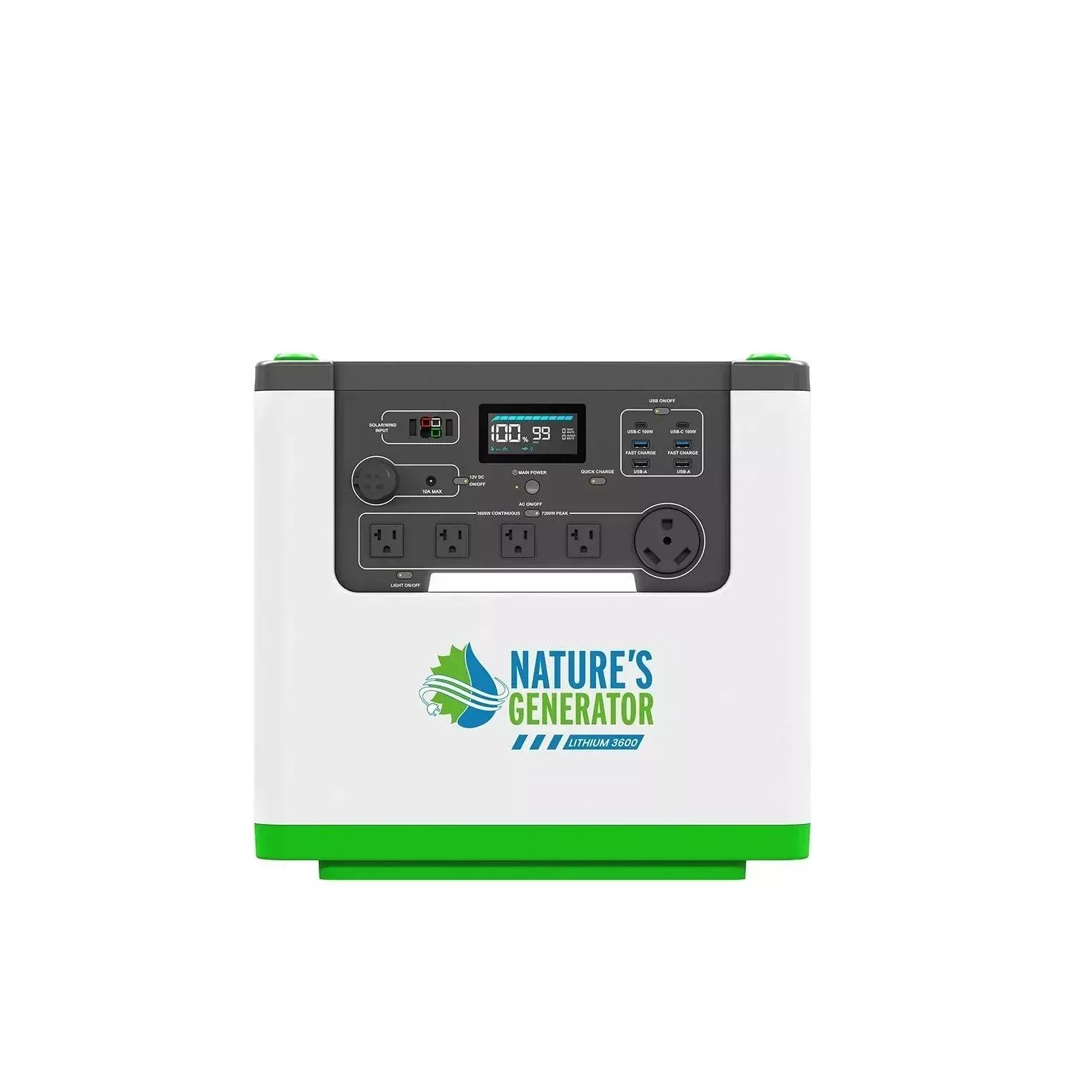 Nature’s Generator Lithium 3600 Power Station