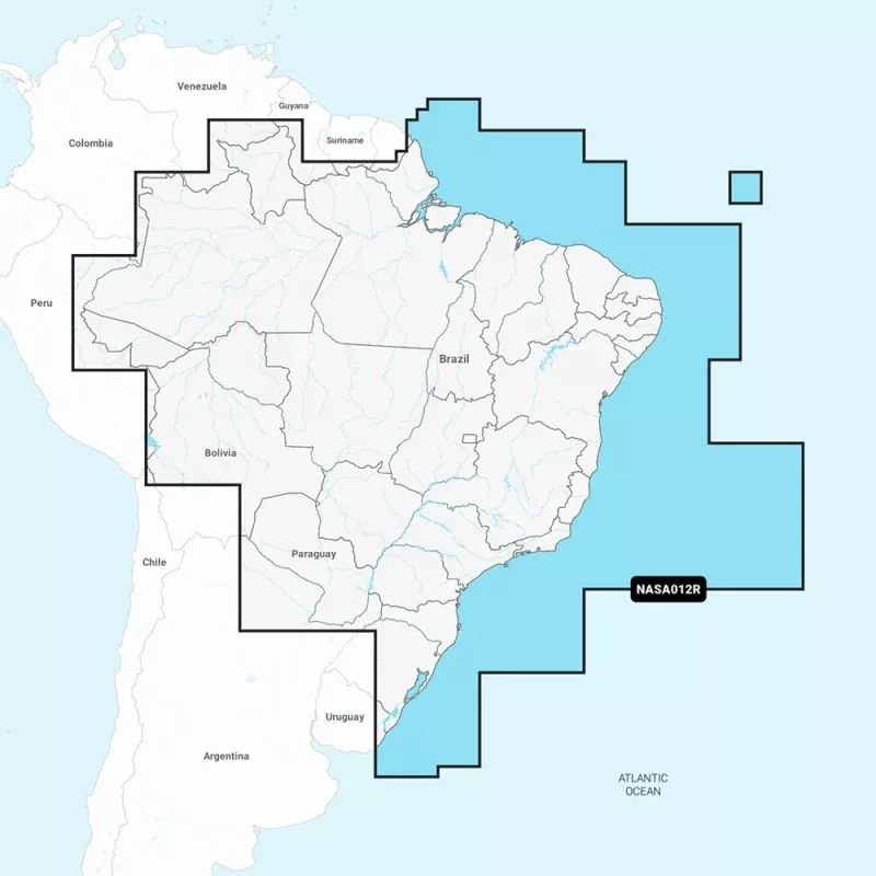 Navionics NASA012R – Brazil – Navionics+