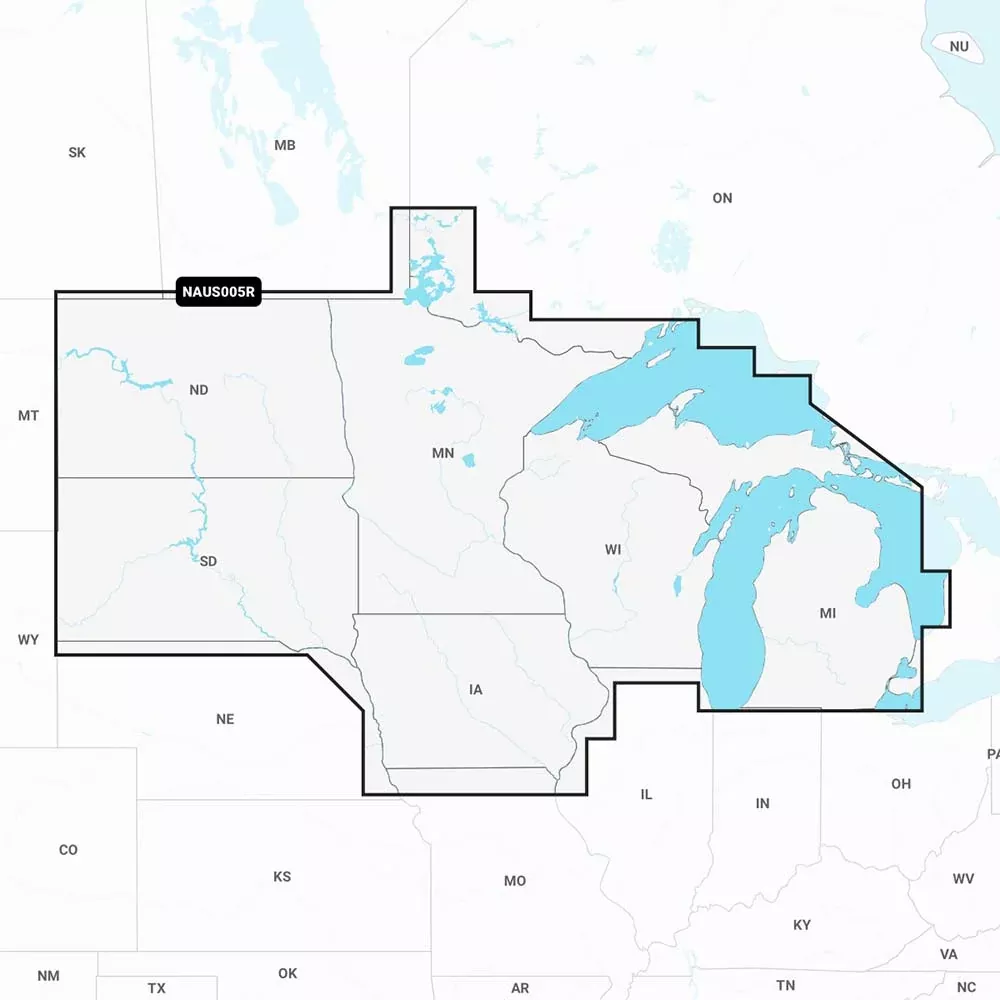 Navionics NAUS005R – U.S. North – Navionics+ [010-C1368-30]