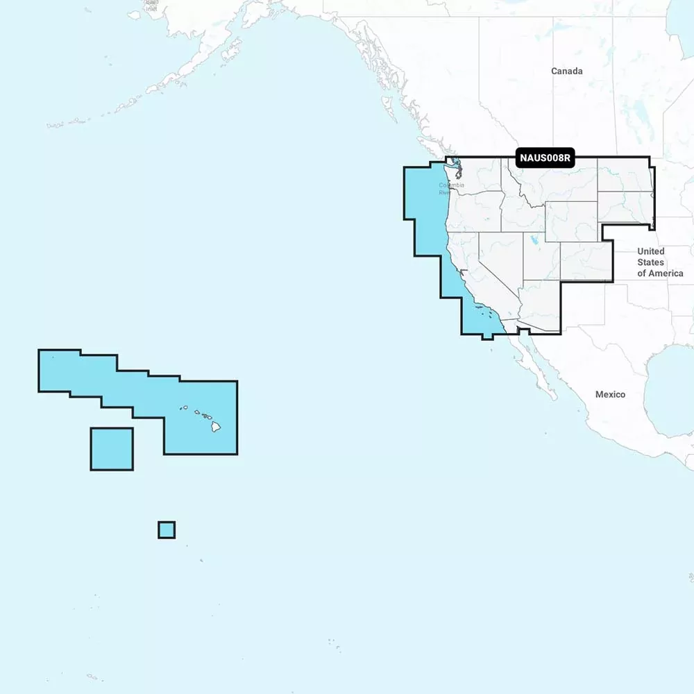 Navionics NAUS008R – U.S. West – Navionics+ [010-C1371-30]