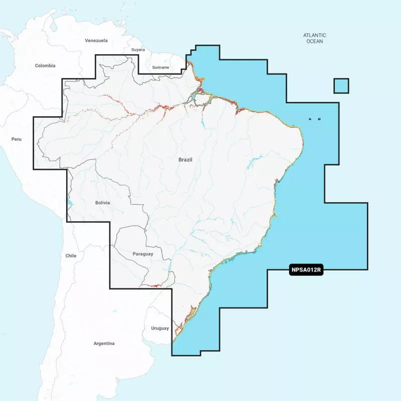 Navionics Platinum+ NPSA012R – Brazil