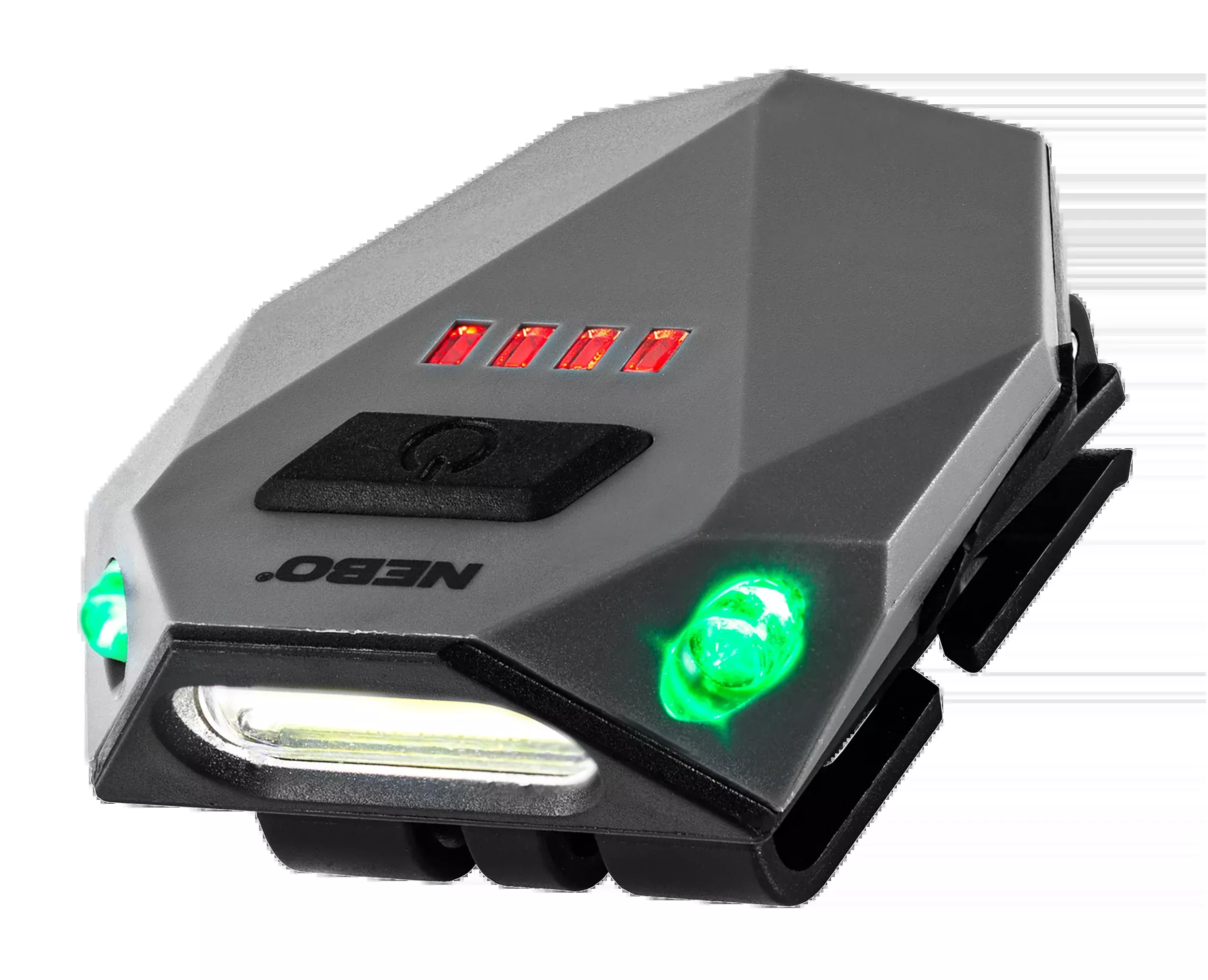 Nebo Einstein Cap 100 Rechargeable Cap Light with White/Green Modes, 100 Lumens, NEB-HLP-1009
