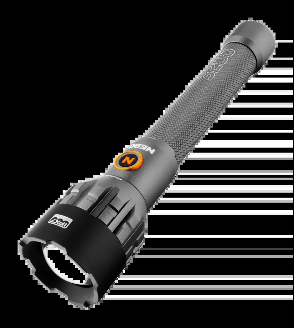 NEBO LEO 3200 Lumen USB-C Rechargeable Flashlight IPX7 Water Resistant NEBFLT0062