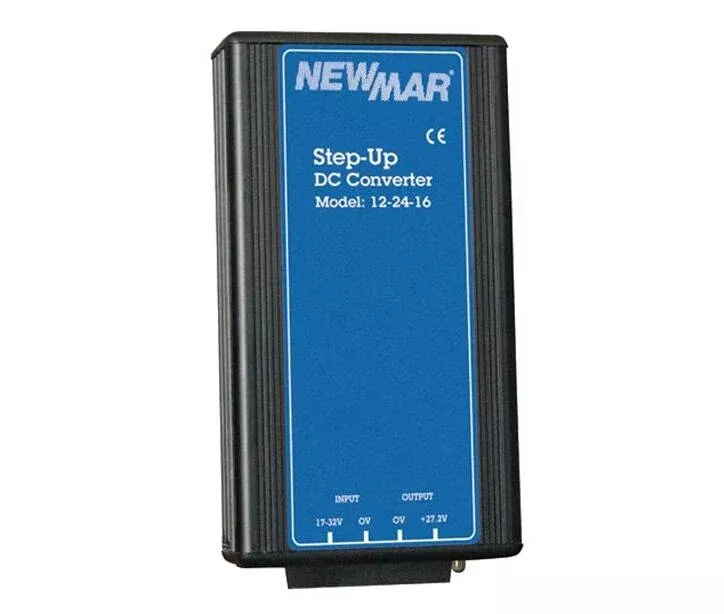 Newmar Step-Up 16 A 10-15 V Input /27.2 V Output Converter• 12-24-16