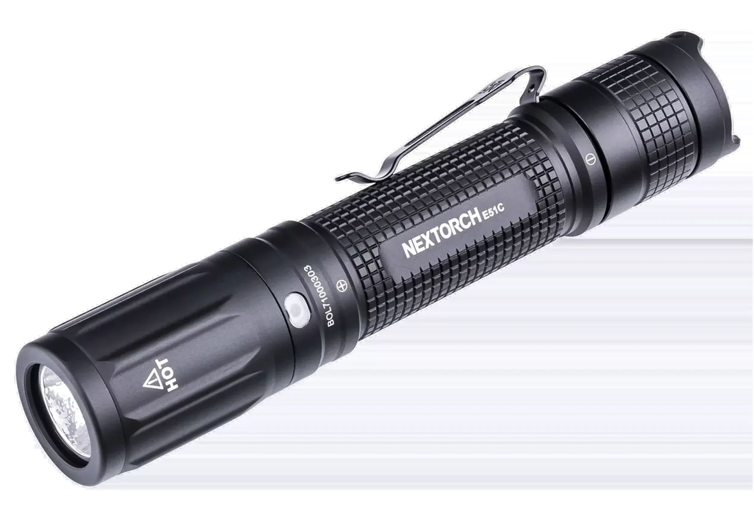 Nextorch E51C Everyday Carry LED Flashlight, 1600 Lumens, USB‑C Rechargeable, IPX8 Aluminum