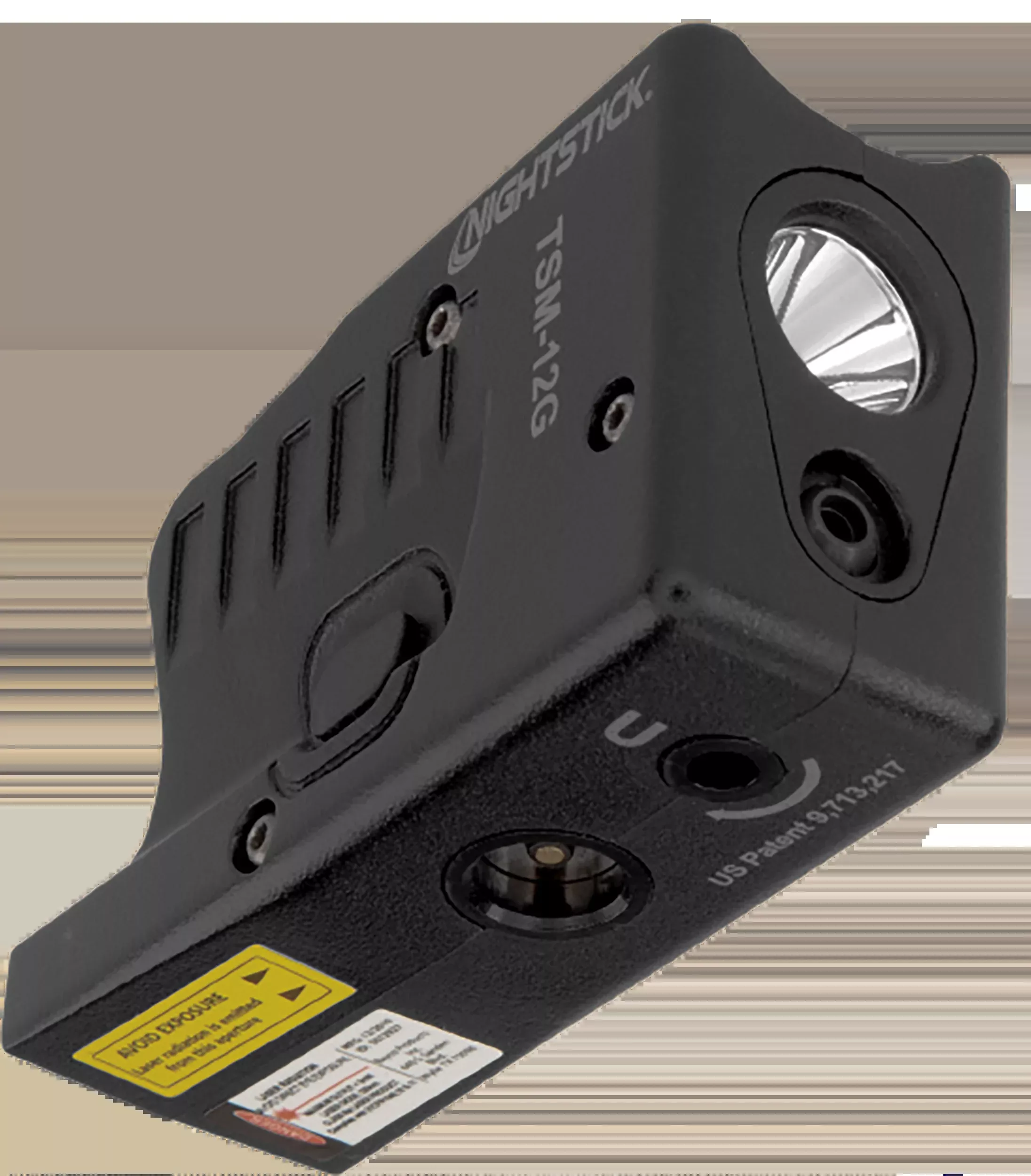 Nightstick TSM-16G Subcompact Weapon Light + Green Laser for Springfield Hellcat, 150 Lumens