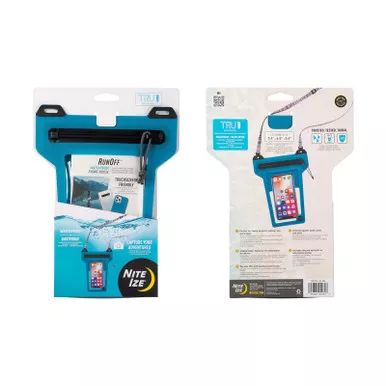 Nite Ize ROPPL-03-R8 RunOff Waterproof Phone Pouch, Blue