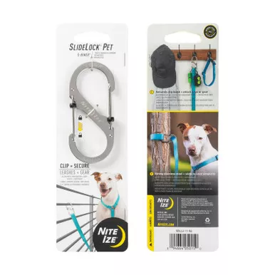 Nite Ize SBLL4-11-R6 SlideLock Pet S-Biner