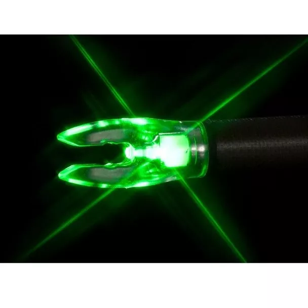 Nockturnal Fit Universal Size Green Lighted Nock #NT-305G