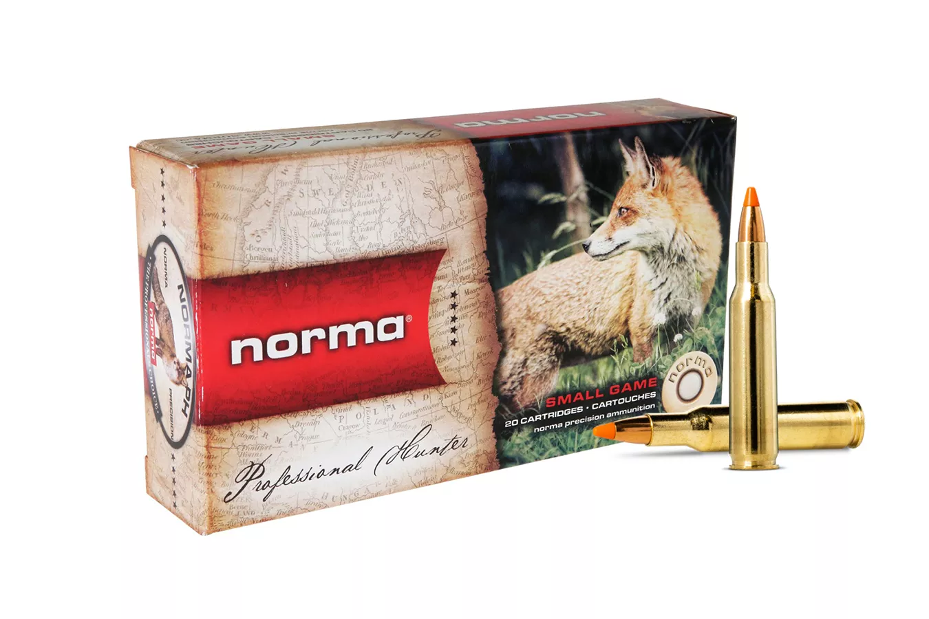 Norma  .222 Remington 55 Gr Ballistic Tip Tipstrike-Varmint 20/Box