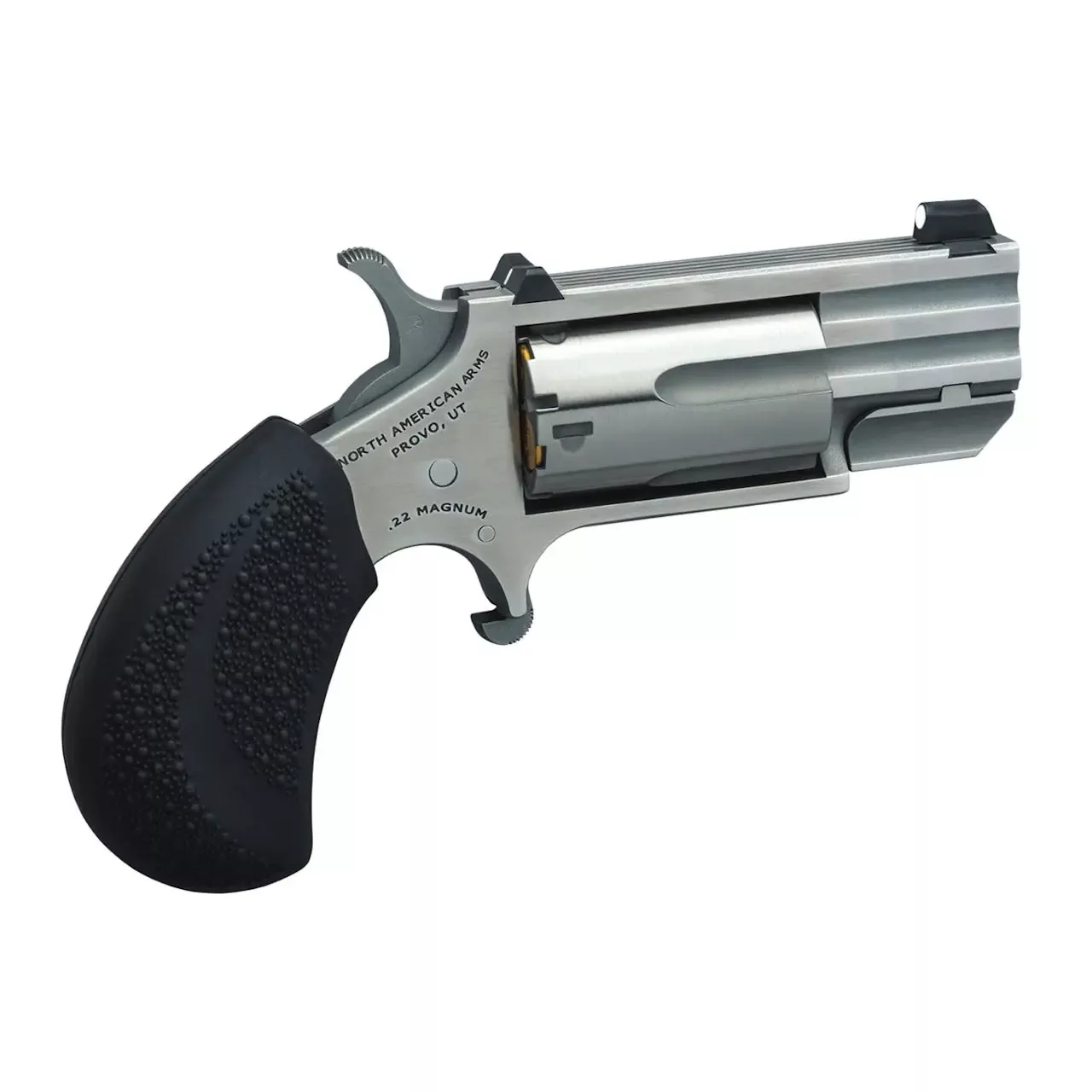 North American Arms Pug .22 Mag 1" BBL Matte White Dot Sights 5 Rd