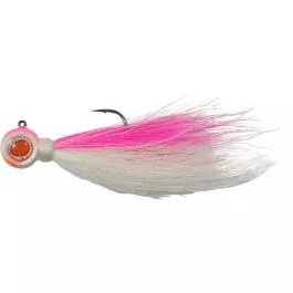 Northland Tackle Deep-Vee Bucktail Jig - 1/4 oz. - Pink