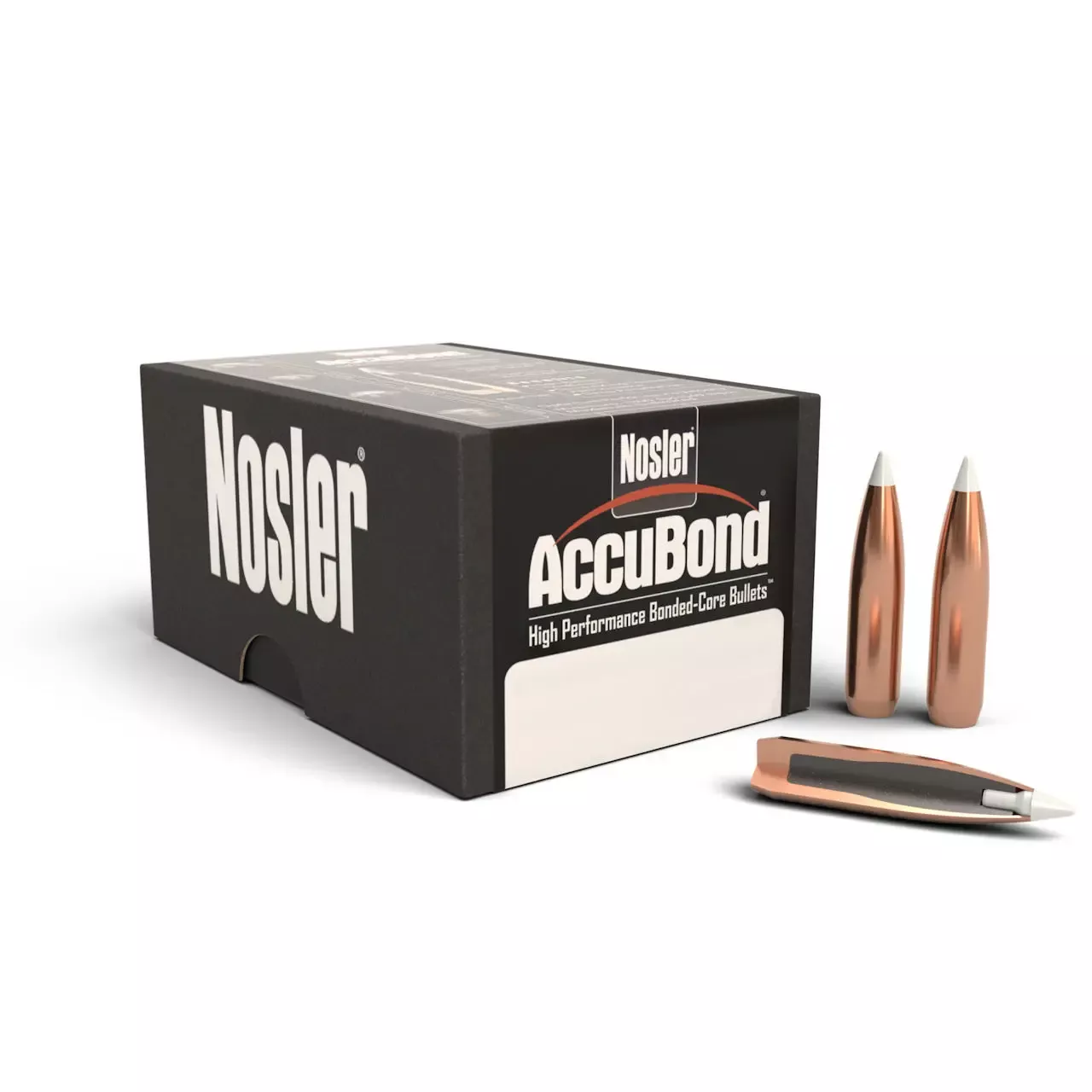 Nosler AccuBond Bullet 30 Cal 200 Gr Spitzer 50/Box