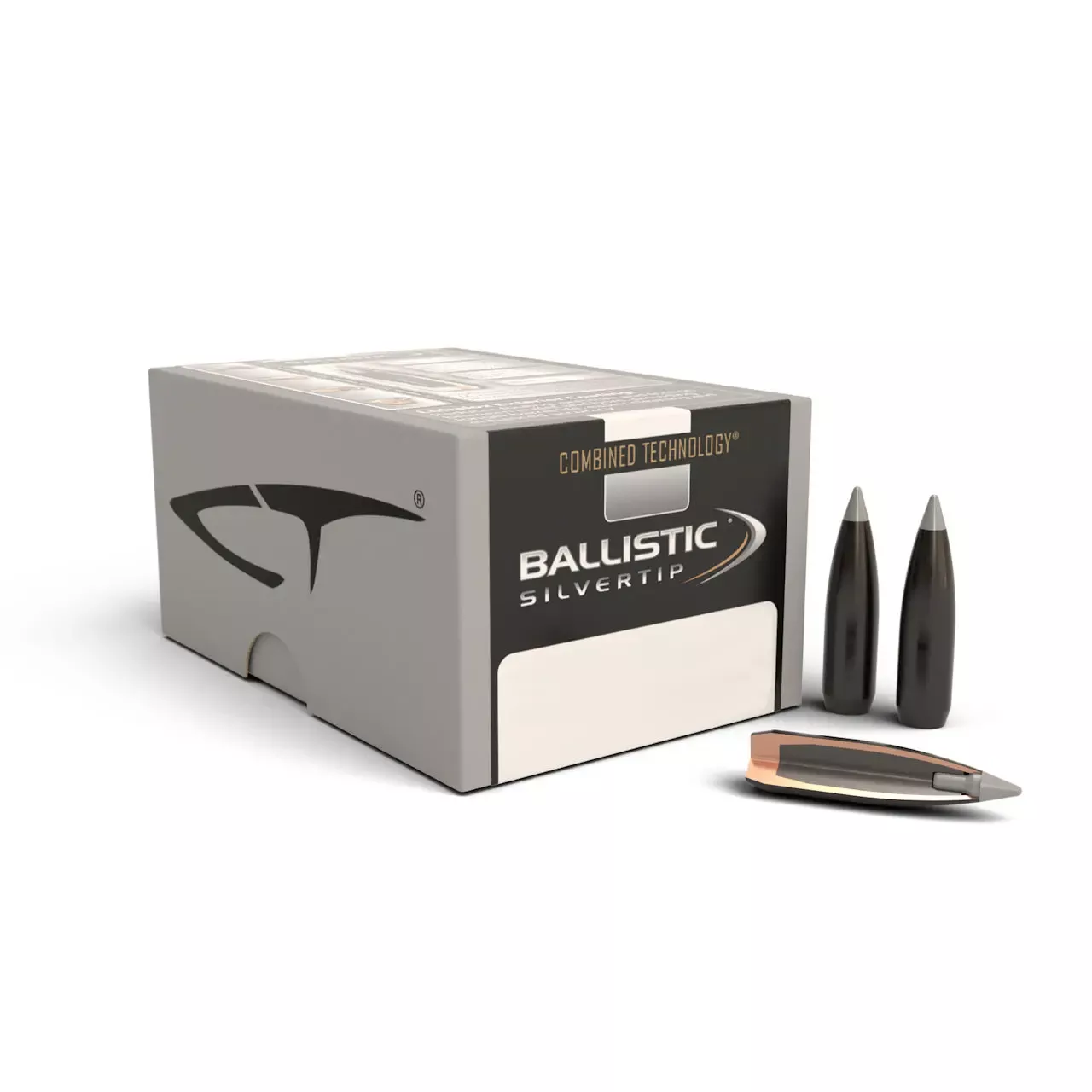 Nosler Ballistic Silvertip Bullet 30 Cal 150 Gr Spitzer 50/Box