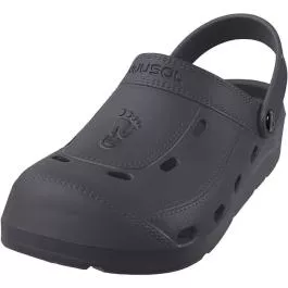 NuuSol Unisex McCall Clog - Eclipse Black - Women's 11, Men's 10