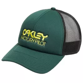 Oakley Men's Factory Pilot Trucker Hat - Hunter Green (Helmet)