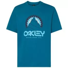Oakley Men's Mountains Out B1B Tee - Aurora Blue - 2XL
