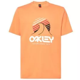 Oakley Men's One Wave B1B Tee - Soft Orange - M