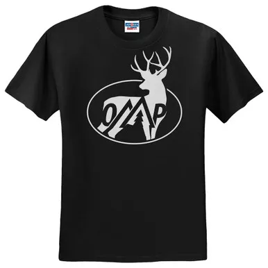 October Mountain Bucks Tee Black