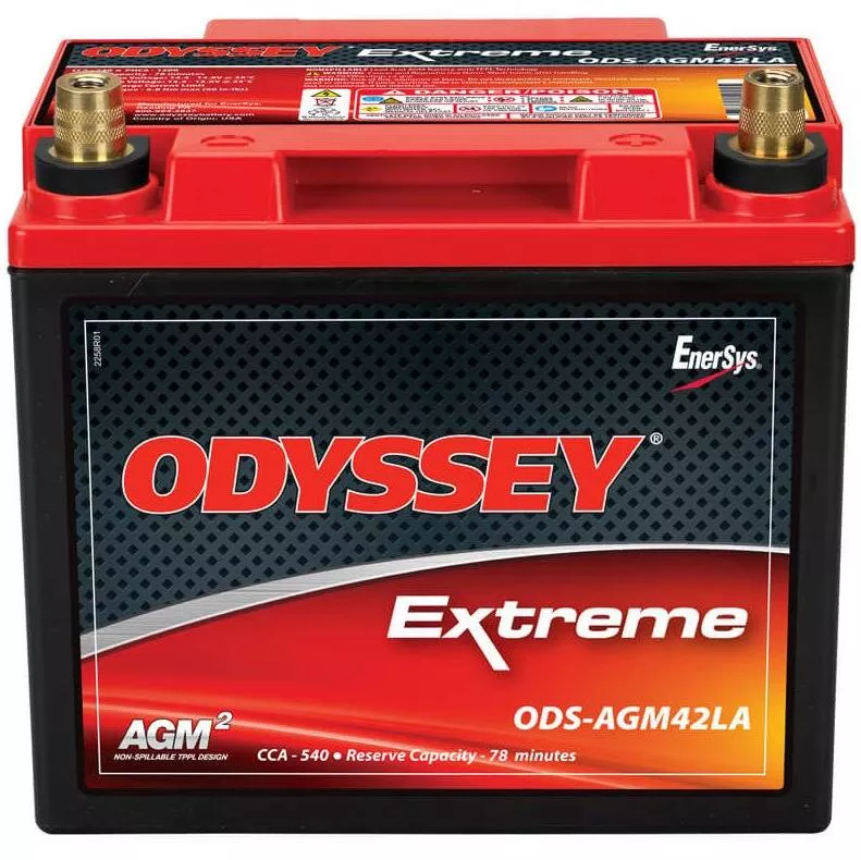 Odyssey Extreme Powersport 12V Battery• ODS-AGM42LA