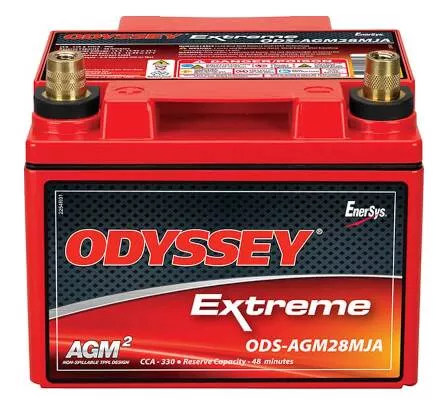 Odyssey Extreme Powersport Battery with Metal Jacket• ODS-AGM28MJA