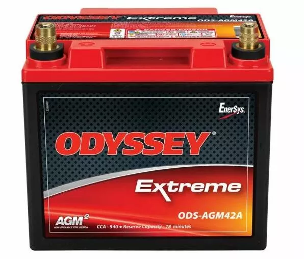 Odyssey Extreme Series Powersport 12V Battery• ODS-AGM42A